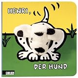 Henri, der Hund. Fingerpuppen-Buch - Klaartje van der Put