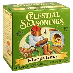 Celestial Seasonings Herb Tea, Sleepytime, 40-Count Tea Bags (Pack of 6)