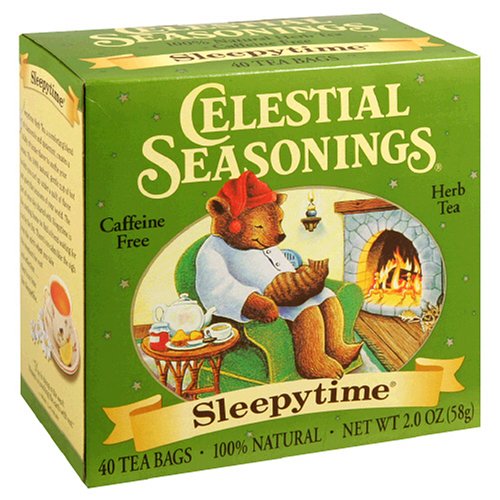 Celestial Seasonings Herb Tea, Sleepytime, Tea Bags, 40-Count Boxes (Pack of 6)