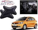 Auto Pearl - Premium Make Black Designer Car Neck Rest Pillow For - Tata Tiago RS.280.00 (53.00% Off) - Amazon