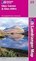 Glen Carron and Glen Affric (Landranger Maps)
