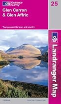 Glen Carron and Glen Affric (Landranger Maps)