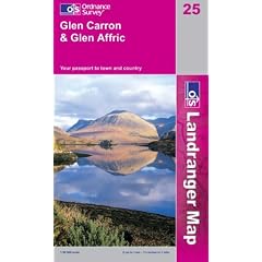 Glen Carron and Glen Affric (Landranger Maps) (Landranger Maps)