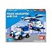 City Police car and Helicopter Building brick set. Lego Compatible full instructions 149 pc