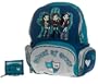 Lil Bratz Silhouette Prep Backpack with Coin Case - Blue/Grey