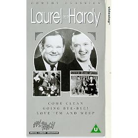 Laurel And Hardy - Come Clean/ Going Bye-Bye / Love 'Em And Weep [VHS] [1931]