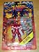 Marvel Comics Year 1995 X-Men Invasion Series 5 Inch Tall Action Figure - ERIC THE RED with Super Metallic Armor and Gun Plus Official Marvel Universe Trading Card