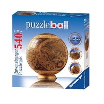 Ravensburger Puzzleball - Historic World Map (540 pieces)