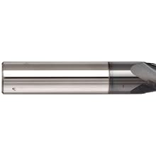 Melin Tool CCMGS-B Carbide Ball Nose End Mills, Decimal, Stub Length, AlTiN Finish, 30 Degree Helix, For Use With Cast Iron, Nickel/Nickel Alloys, Plastics, Steel/Steel Alloys, Titanium/Titanium Alloys
