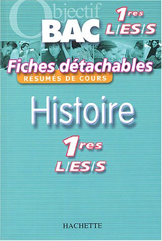 Histoire 1e L, ES, S