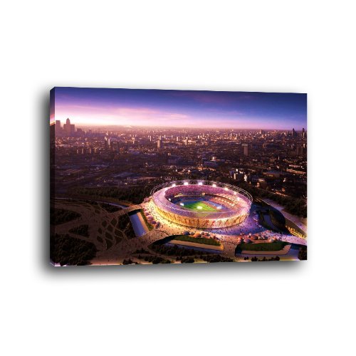 Stadion – Bild auf Leinwand – 100×70 cm