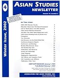 Asian Studies Newsletter