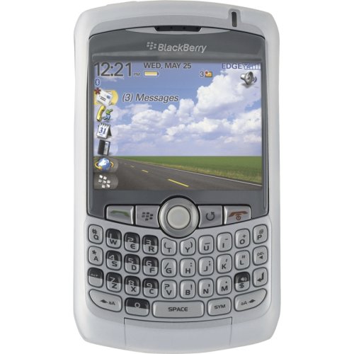 BlackBerry Skin Case for BlackBerry 8300, 8310, 8320, 8330 (White) [Bulk Packaging]