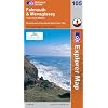 OS Explorer Map 105 Falmouth & Mevagissey