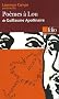 Po�mes � Lou de Guillaume Apollinaire
