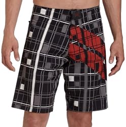 TapouT Men's Super Stripe Board Shorts