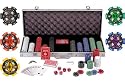 Pokerkoffer / JetonKoffer EURO, 500 Teile, 12g / Chip