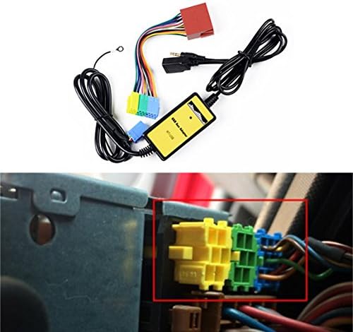 USB MP3 Player Radio 3.5mm Jack AUX In Interface Adapter for Audi Volkswagen Skoda