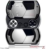 PSPgo Skin and Screen Protector Kit - Soccer Ball fits Sony PSP go