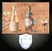 Wine Bottles and Glasses Decorative Night Light