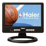 SAVE $70.99 - Haier HLT10 10-Inch Handheld TV, Black $109.00