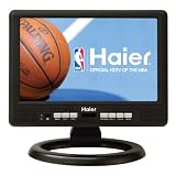 Haier HLT10 10.2-Inch Handheld TV, Black