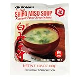 Kikkoman Instant Shiro Miso Soup, 1.05-Ounce Units (Pack of 12)