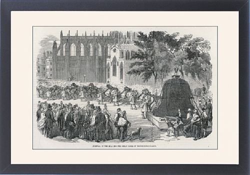 Framed Prints of Big Ben/bell 1856 from Mary Evans