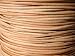 Lederband, Lederschnur, Lederriemen 10 m. Rund 1,5 mm. Natur