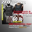(Weekly Special Sale - 50% Off/5 Days Only !) NEW! ZFO SportsTM -60LBS Adjustable Weighted Vest (WEIGHTS INCLUDED.One size fits all.)