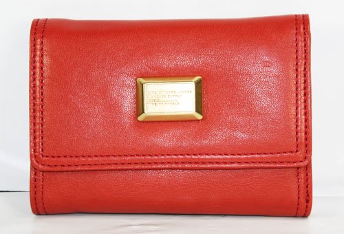 Marc Jacobs Turnlock Tri-Fold Flaptastic Wallet Dangero