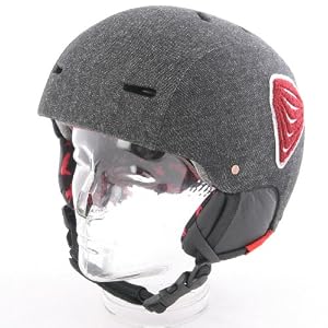 R.E.D by Burton Snowboard Helmet - Black Denim XL