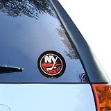 NHL New York Islanders 4.5" Round Vinyl Hockey Puck Decal