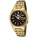 Seiko 5 #SNK314K1 Men's Gold Tone Self Winding Automatic Watch