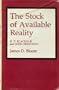 The Stock of Available Reality: R.P. Blackmur and John Berryman