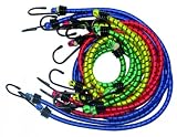 Produkt-Bild: Gep&auml;ckspanner 8-teilig mit Sicherheitshaken verschiedene Farben von Walser