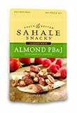 Sahale Snacks Glazed Nuts Almond PB&J with Peanuts+ Berries, 4-Ounce Pouches (Pack of 6)