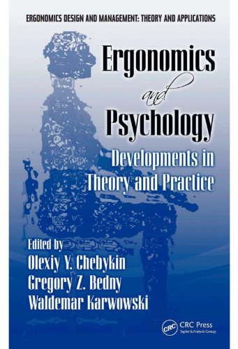 Ergonomics and Psychology: Developments in Theory and Practice (Ergonomics Design and Management : Theory and Applications)