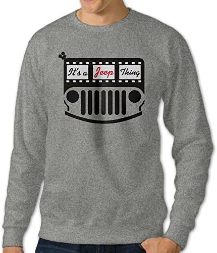 Men's It'a Jeep Thing Face Sweatshirt Hoody L