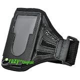 Black Neoprene Sporty ArmBand for iPod Video/Classic