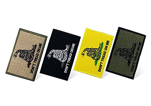 As (2x3 inches) gadsden don t tread on me embroidered p…