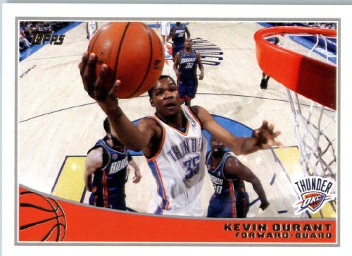 2009/10 Topps NBA Basketball Card #211 Kevin Durant Oklahoma City Thunder MINT Condition- Shipped In Protective ScrewDown Display Case!