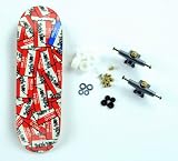 Komplett-Set Berlinwood Fingerboard Deck "My name is" inkl. Bollie Equipment