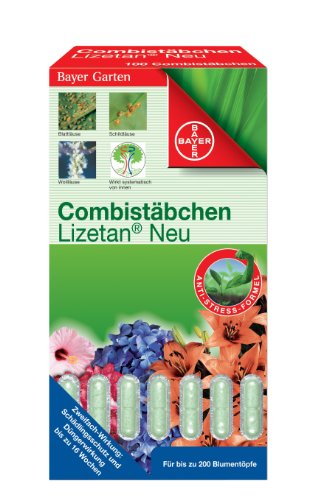 Bayer 79457626 Lizetan Combistäbchen 100 Stück