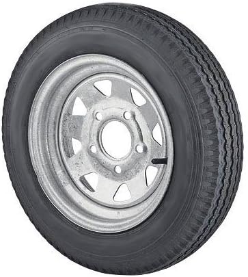 ST175/80R-13" Towmaster Radial Trailer Tire and Galvanized Spoke Wheel 5x4.5