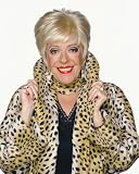 JULIE GOODYEAR AS BET LYNCH/GILROY FROM CORONATION STREET - Licensed Photo - Professional Photographic Print - Picture SIZE 10x8 (25x20cm)