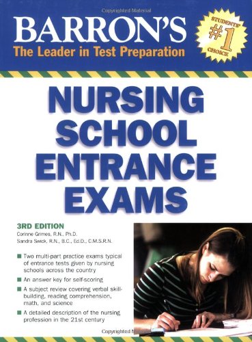 Barron's Nursing School Entrance Exams