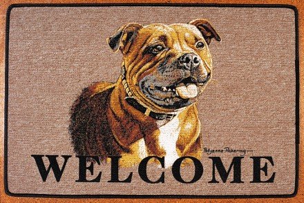 Staffordshire Bull Terrier Decorative Mat