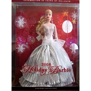 Holiday Barbie Doll 2008 Collector Edition - Celebrating 20 Years of Holidays (2008) by Barbie