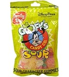 Disney World Parks Goofy Candy Co. Assorted Flavor Sour Character Gummies Family Size 6 oz. Bag Sealed - NEW